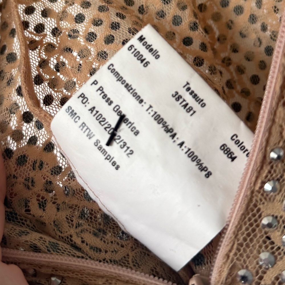 Like new Stella McCartney Diamanté Lace Bodysuit $4,725 - Picture 14 of 16